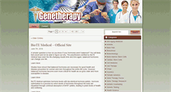 Desktop Screenshot of genetherapy.me